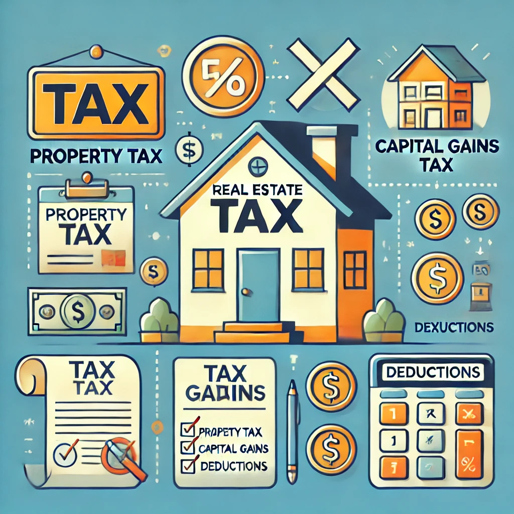 Real Estate Taxes Explained: Property Tax, Capital Gains, and Deductions